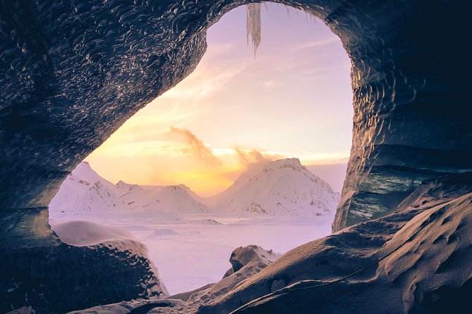Ice Cave at Katla Volcano - Out in the glacial valley after the cave