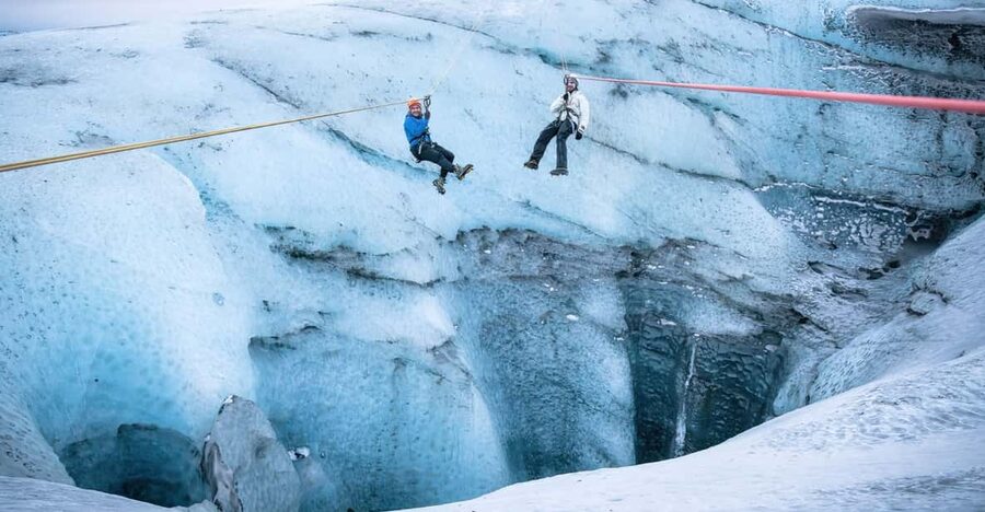 Iceland: Glacier Zip Line Tour with Hike or Ice Cave Visit - Why the glacier zip line is the main event