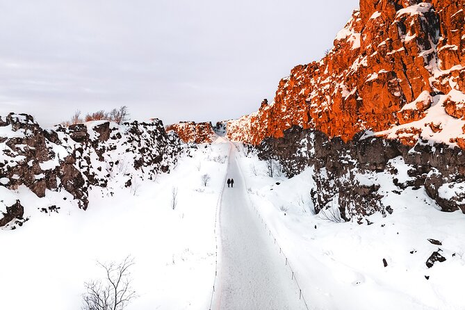 Iceland Golden Circle & Glacier Snowmobiling Guided Experience - Gullfoss, the Golden Waterfall