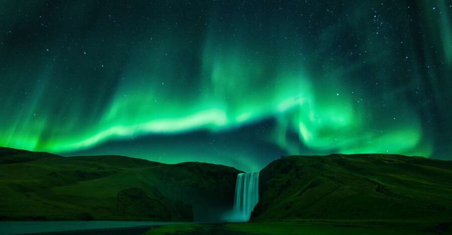 Iceland: South Coast and Northern Lights Tour - Seljalandsfoss, where the path goes behind the water