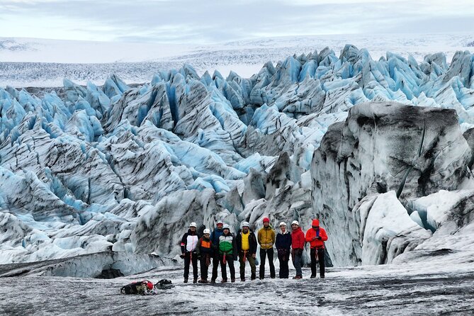 Jökulsárlón: Blue Ice Cave and a Long Glacier Hike - Walking across Breiðamerkurjökull