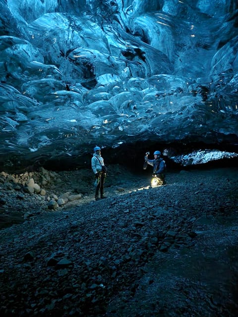 Jökulsárlón: Blue Ice Cave Tour and Glacier Walk - The 30-minute jeep ride from Jökulsárlón
