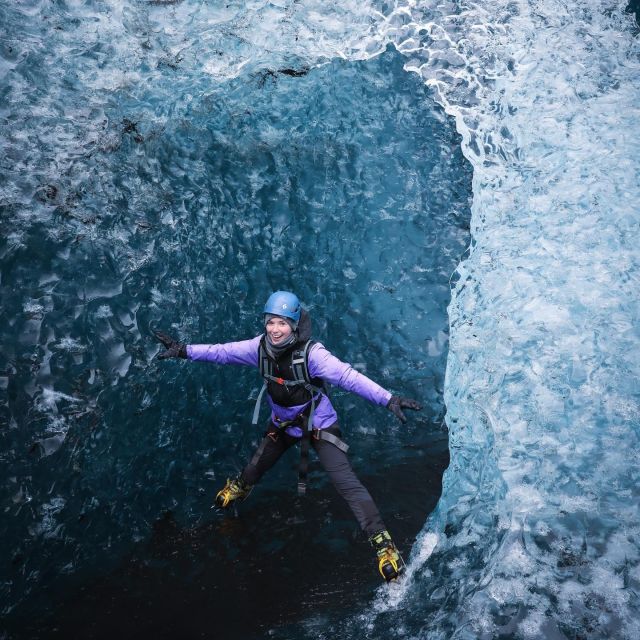 Jökulsárlón: Glacier Hike, Ice Cave, and Photoshoot Package - Starting beside Jökulsárlón in a silver Nissan Patrol