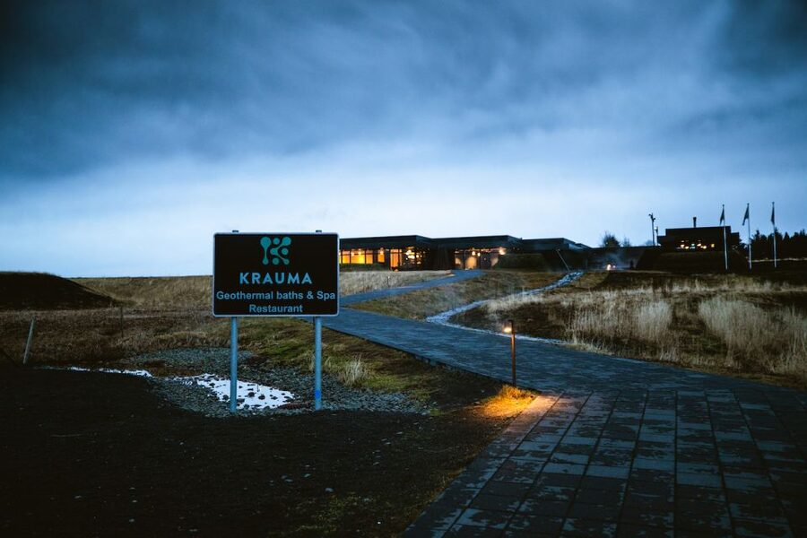 Krauma Geothermal Baths Entrance Ticket - Deildartunguhver and the setting around the baths