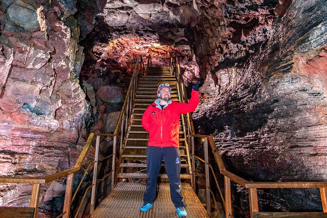 Lava Caving Experience - Entering Iceland’s lava tube