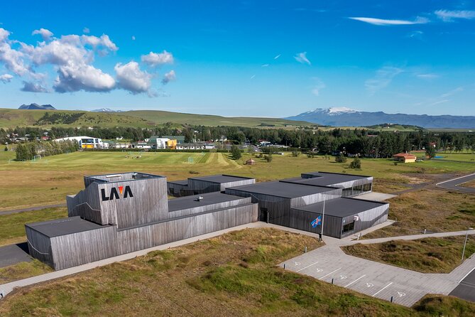 Lava Centre Interactive Volcano Exhibition - The eruption film adds the human scale
