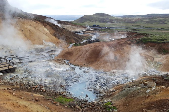 Lava, Craters and Hot Springs Private Tour - Fresh lava near Svartsengi