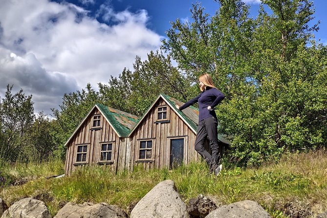 Lava Waterfalls, Sagas & Unique Canyon Baths - Small Group Tour - Husafell, Snorri Sturluson, and the road inland