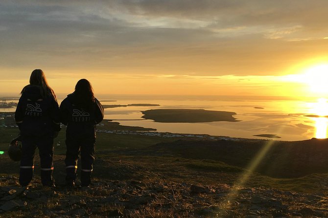 Midnight Sun ATV Adventure from Reykjavik - Hafrafell and Úlfarsfell, the main scenic payoff
