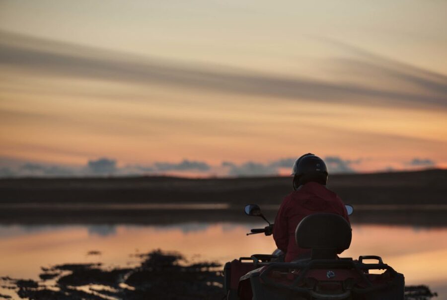 Midnight Sun ATV Tour - Asphalt First, Then Mountain Trails