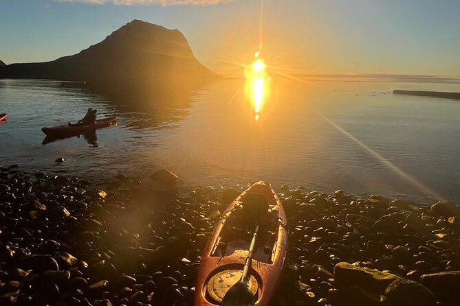 Midnight Sun Kayaking Adventure by Mt. Kirkjufell - Who will enjoy this most