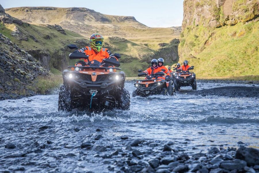 Mýrdalsjökull: South Coast ATV Quad Bike Safari - Rivers, rough tracks, and the mountain valley