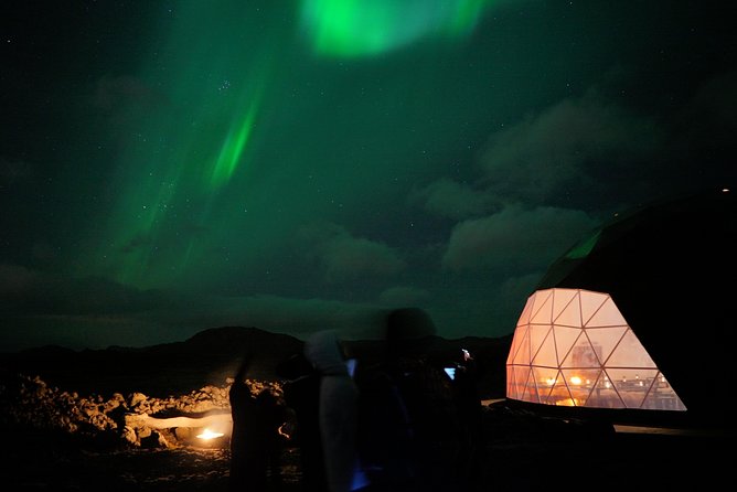 Northern Lights: Aurora Basecamp Observatory Guided Experience - The low-lit outdoor area is the main event