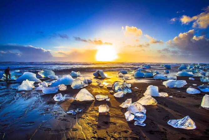 One-Day Tour: Private South Coast with Diamond Beach Adventure - A very long road to Iceland’s ice-strewn shore