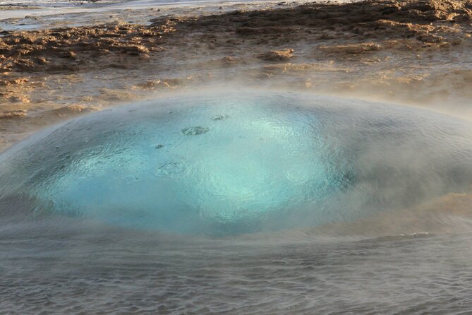 Private Golden Circle and Secret Lagoon Tour from Reykjavik - Kerid Crater: a short stop with an optional walk