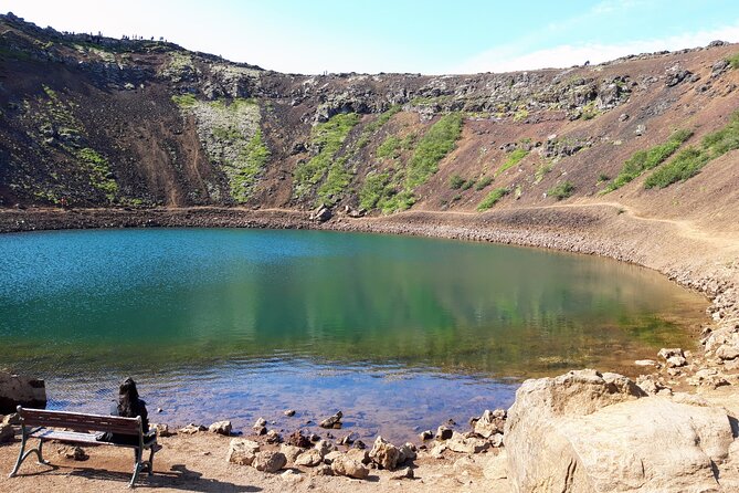 Private Golden Circle Tour with Airport Pick up - Kerid Crater: a colorful first stop