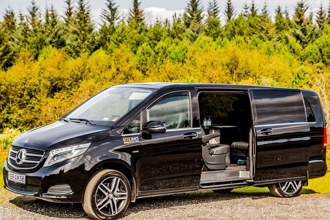Private Luxury Airport transport Keflavik in Sedan - Meeting your chauffeur after customs