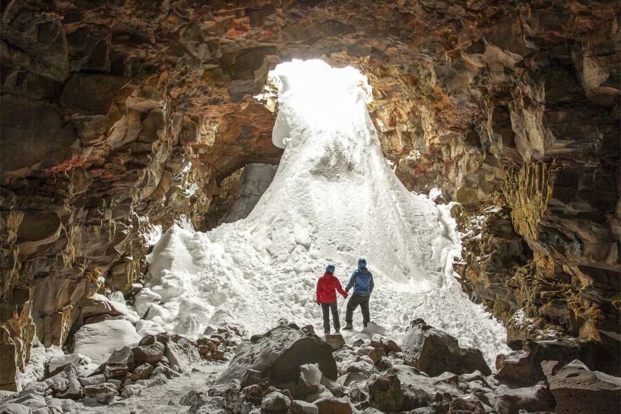Raufarhólshellir Lava Tunnel: Underground Expedition - Starting at Þorlákshafnarvegur
