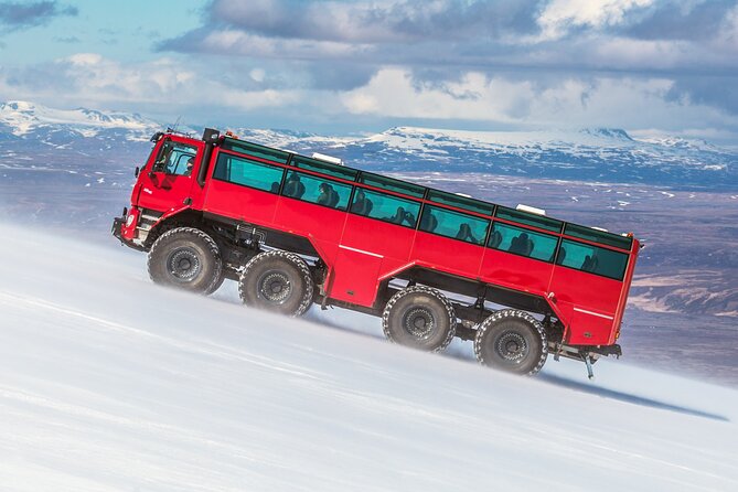Red Glacier Monster Truck on Langjokull Glacier from Gulfoss - Who should book this glacier outing?
