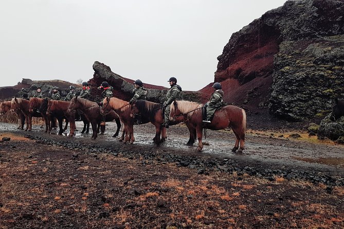 Red Lava Horse Riding Tour From Reykjavik - Weather gear is part of the real cost