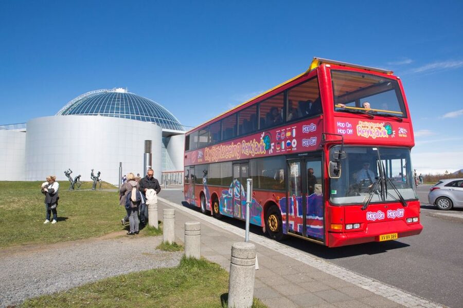 Reykjavik: City Sightseeing Hop-On Hop-Off Bus Tour - Hallgrimskirkja, the city’s most recognizable landmark