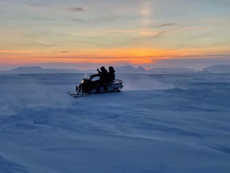 Reykjavík: Glacier Snowmobile and Hot Springs with Pickup - Snowmobiling across Langjökull Glacier
