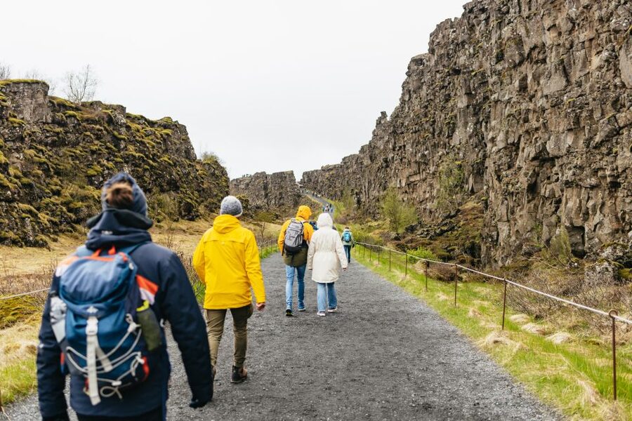 Reykjavik: Golden Circle, Crater & Blue Lagoon Minibus Tour - Kerid crater: a short volcanic pause