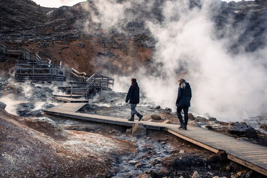 Reykjavík: Guided Afternoon Hiking Tour to New Volcano Site - What you see at the lava fields