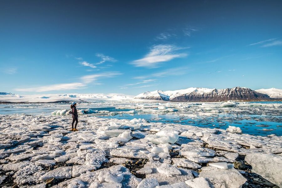 Reykjavik: Jokulsarlon Glacier Lagoon Full-Day Guided Trip - Diamond Beach and the black-sand coast