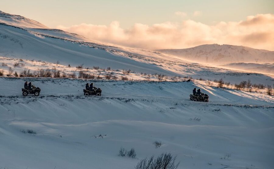 Reykjavik Quad Bike Twin Peaks Tour - Pickup from Reykjavik and the ride to base camp
