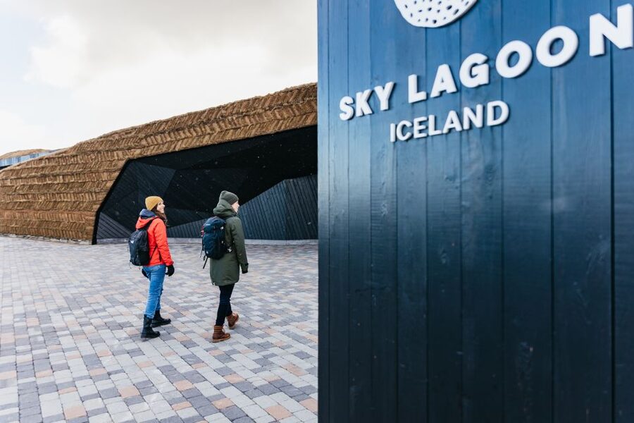 Reykjavik: Sky Lagoon Admission with Transfer - The lagoon, cliffs, and North Atlantic view