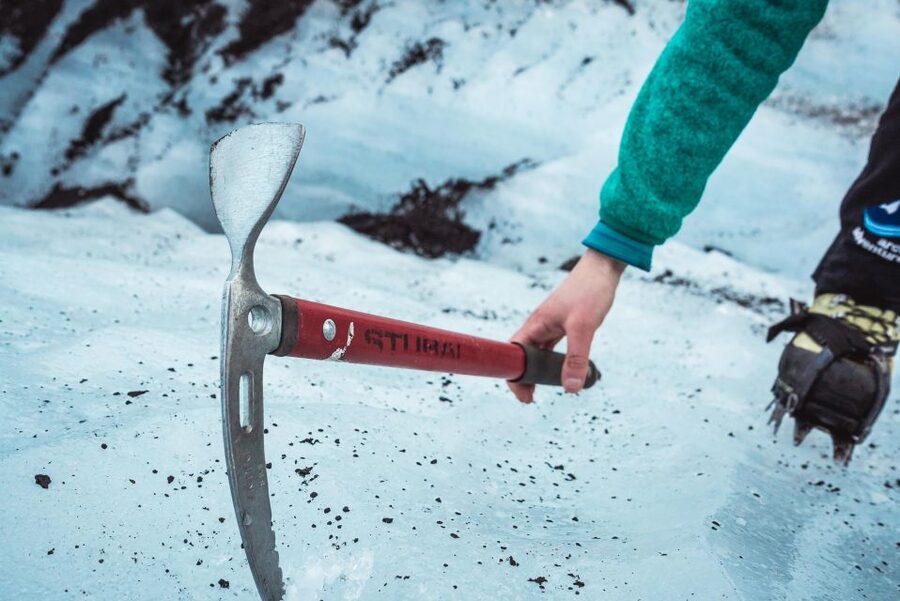 Reykjavík: Sólheimajökull Glacier Hike & Ice Climbing Intro - Fitting crampons and learning the rules of the ice