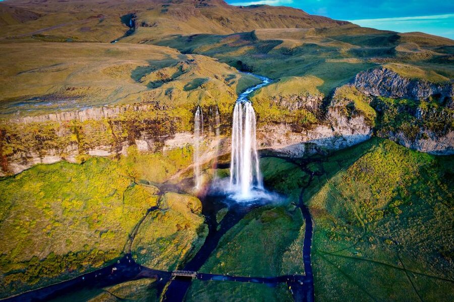 South Coast Waterfalls, Black Sand & Glacier Tour