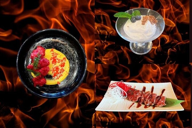 Reykjavik Teppanyaki 7 Course Menu and Fire Show with Cocktail - How much fire show should you expect?