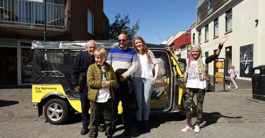 Reykjavík Tuk Tuk Tour - A one-hour introduction to Reykjavík by electric tuk-tuk