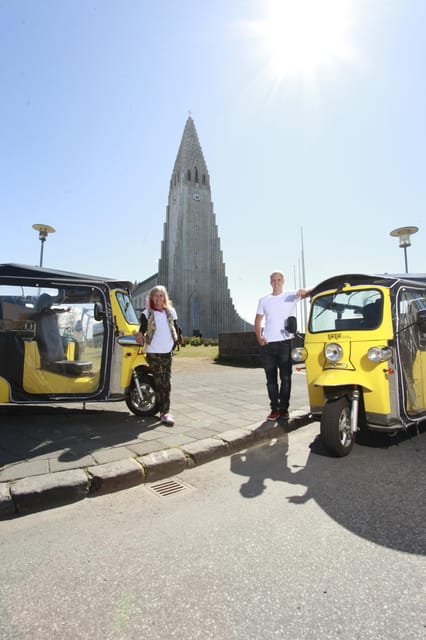 Reykjavík Tuk Tuk Tour - Open air, rain, and heated seats