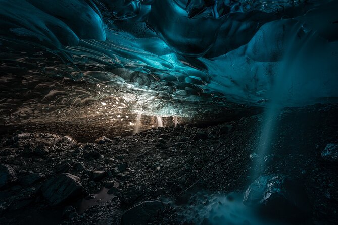 Sapphire Ice Cave Tour from Jökulsárlón - Extra Small Group - Inside a crystal-blue ice cave