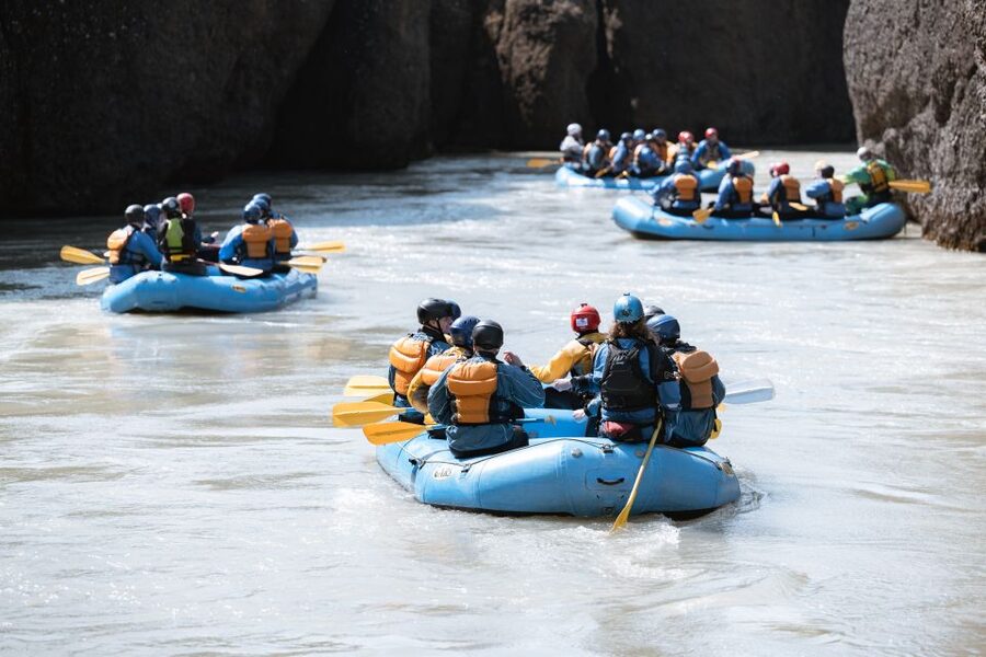 Selfoss: Golden Circle Rafting Tour - From Drumboddsstaðir to the seven-kilometer route