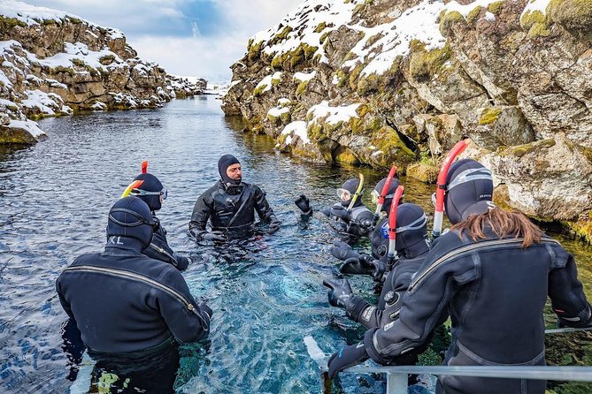 Silfra: Snorkeling Between Tectonic Plates Pick Up from Reykjavik - Walking five minutes to Silfra