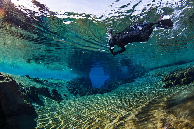 Silfra: Snorkeling Between Tectonic Plates Pick Up from Reykjavik - What the cold actually feels like