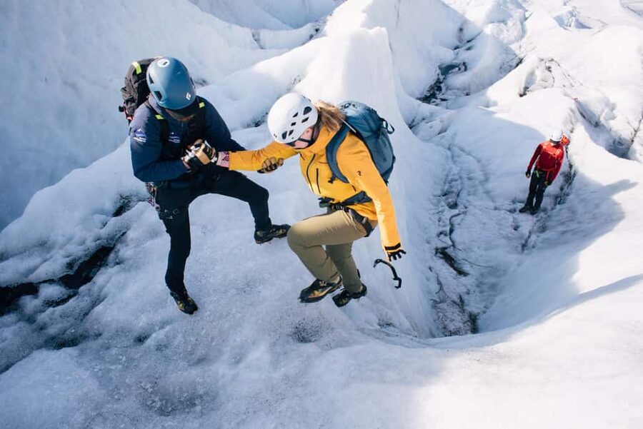 Skaftafell: Glacier Hike & Ice Climbing Adventure - Starting at the Skaftafell booking center