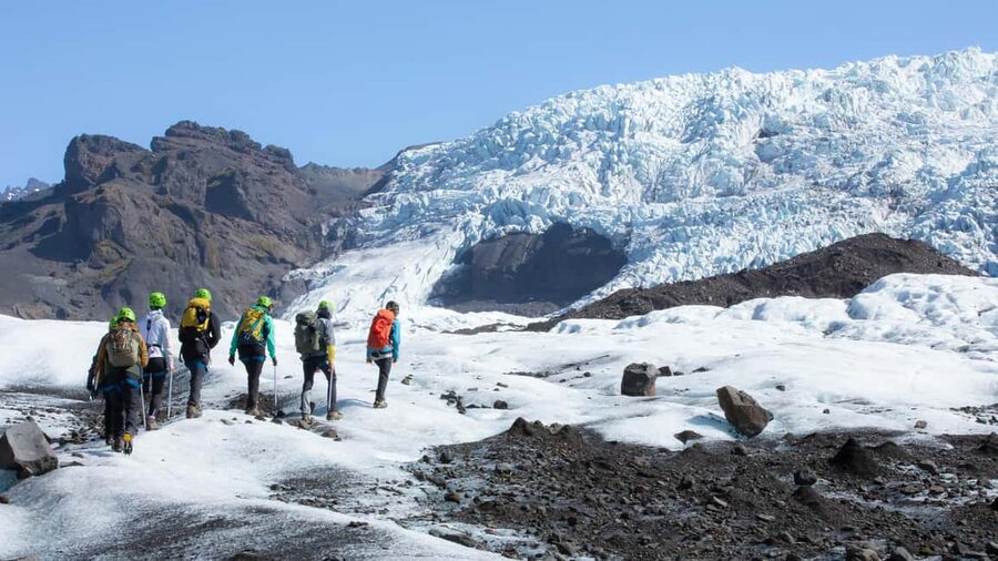 Skaftafell National Park: Falljokull Glacier Easy Hike - The approach takes more effort than the word easy suggests