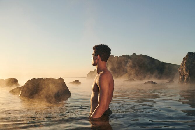 Sky Lagoon Spa Experience with Private Transfer from Reykjavík - The warm water and ocean view