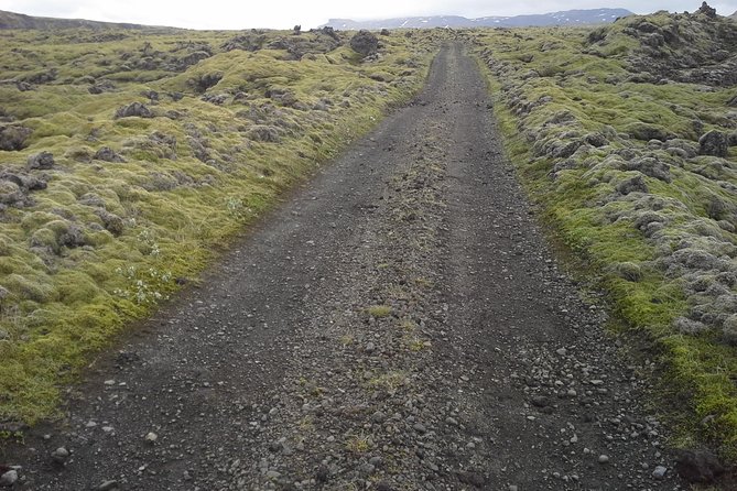 Small Group Day Tour to Lakagigar volcano by Super Jeep from Klaustur - Fagrifoss brings water and color to the route