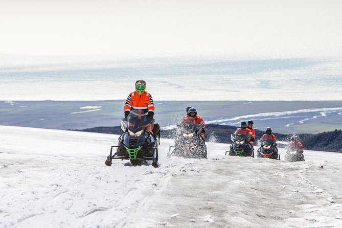 Snowmobiling Experience on Mýrdalsjökull Glacier - Learning to drive before the ice opens up