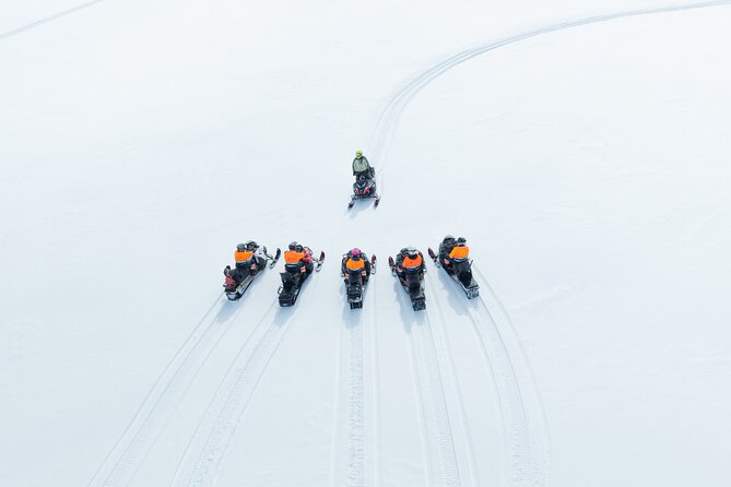 Snowmobiling on Langjökull Glacier from Geysir Area - The super truck is part of the adventure