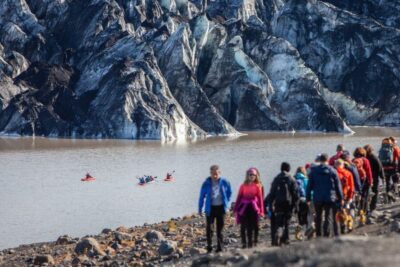 Guided Kayaking Tour on the Glacier Lagoon