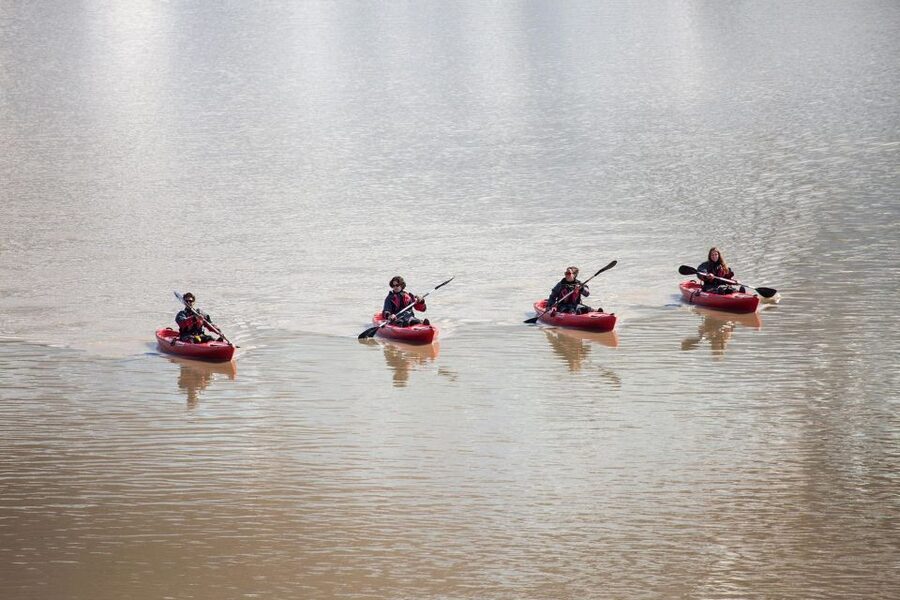 Sólheimajökull: Guided Kayaking Tour on the Glacier Lagoon - Paddling among the ice