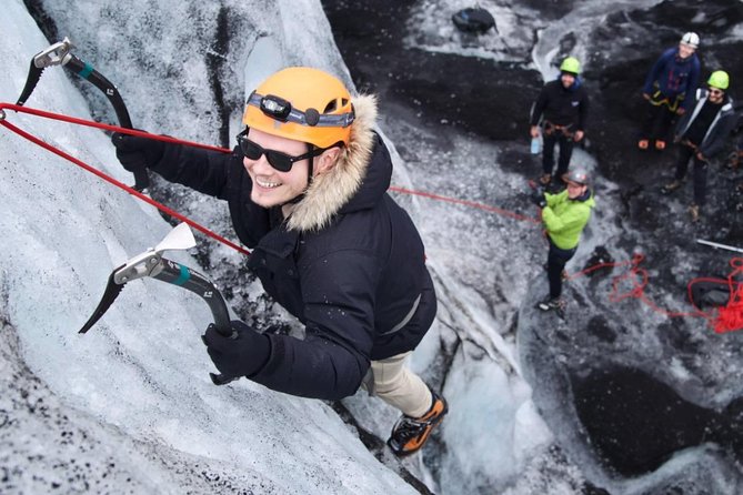 Sólheimajökull Ice Climbing and Glacier Walk - The climbing section, from first swing to first summit