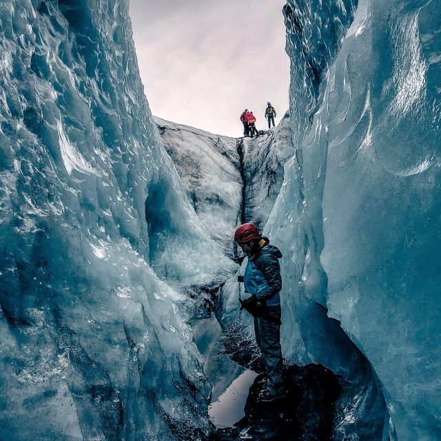 Sólheimajökull Ice Climbing Tour - Your first wall and the basic technique